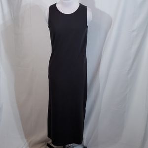NWOT Joan Vass Black Margaux Dress Small